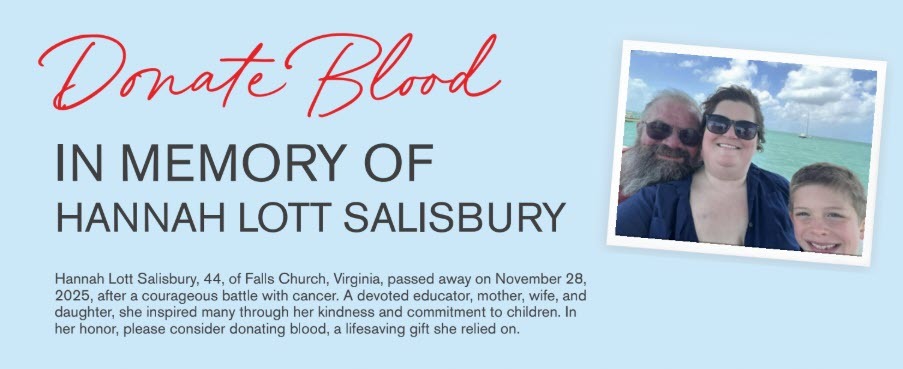 flyer for blood drive