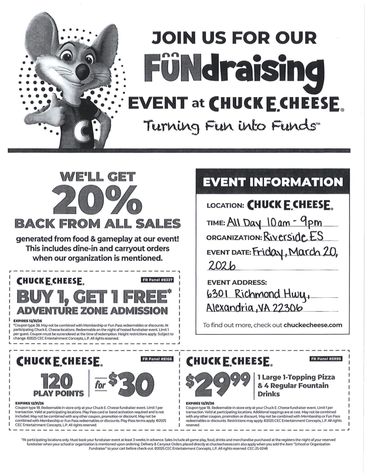 chuck e cheese