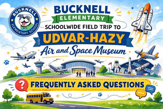 Frequently asked questions flyer in English