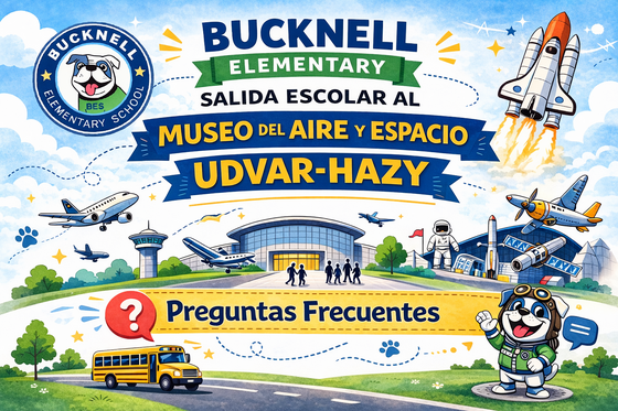 Field trip frequently asked questions flyer in Spanish