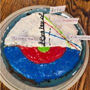 AP Human geography cake with decorations 2