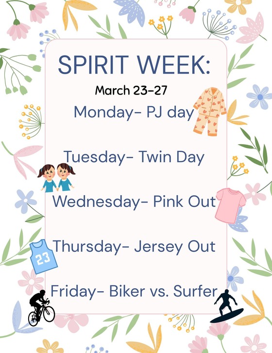 Spring Spirit Week