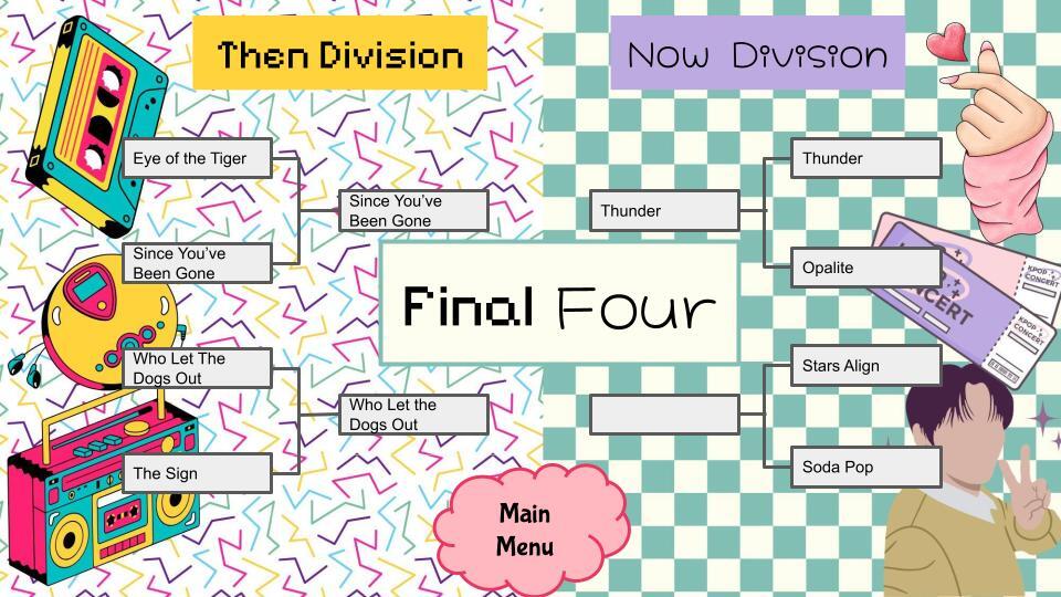 Music March Madness Final Four