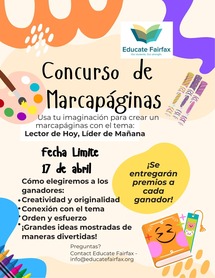 Bookmark Flyer in Spanish