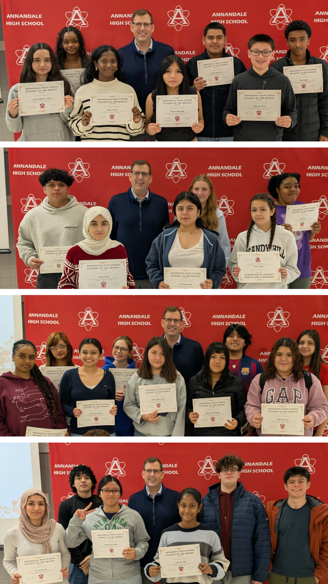 students of the month