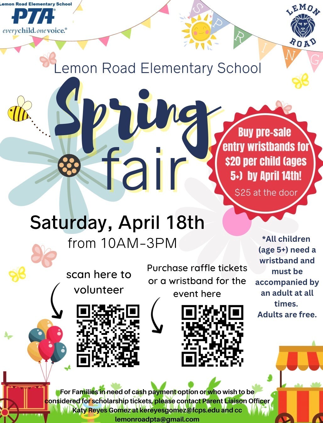 Spring Fair Flyer