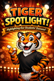 image of tiger and spotlight 