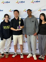Pictured is Team Green Guardians 3rd Place Winners: Martina Cantua, Kevin Ren, Fernando M’Bachi, & Alicia Yau   