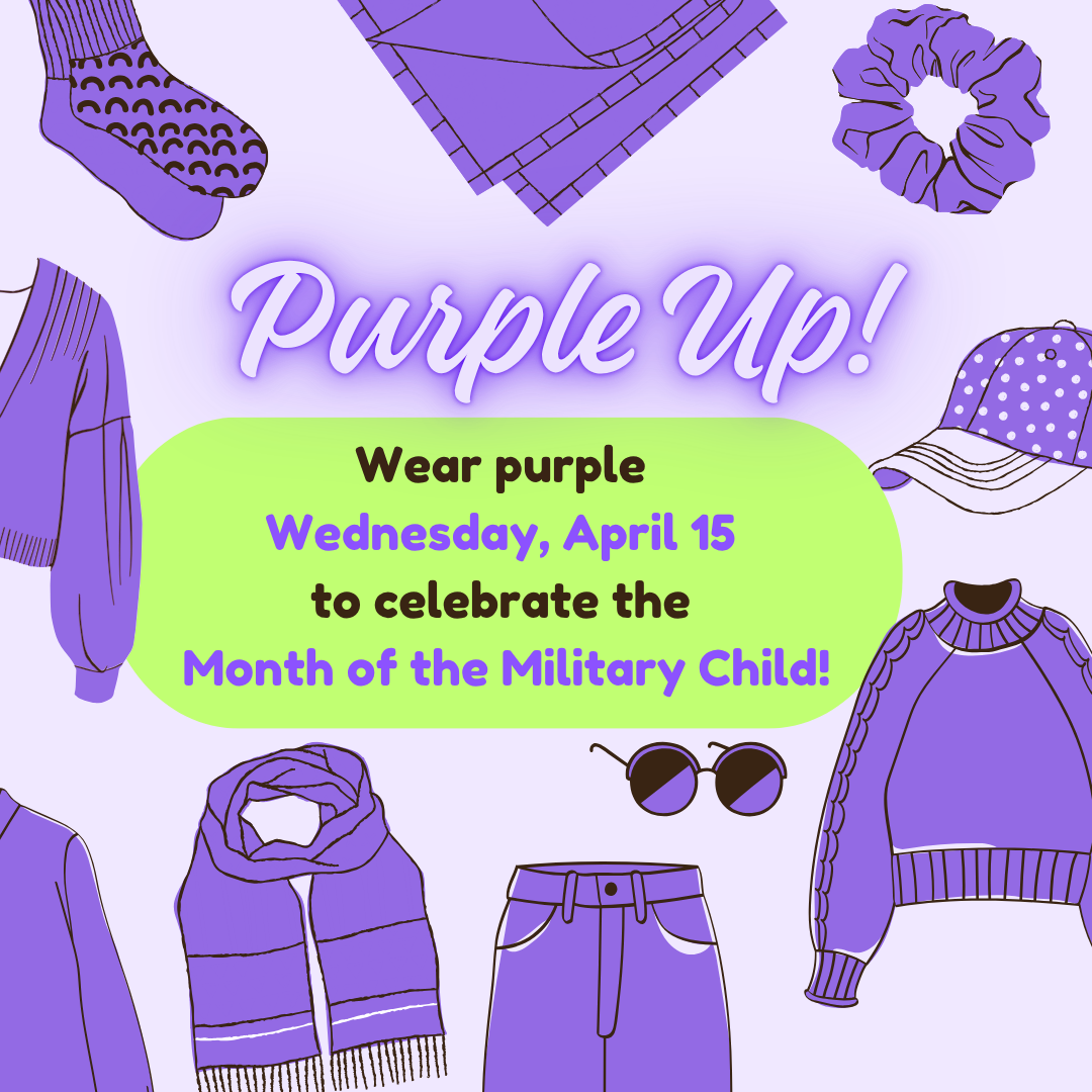 purple up graphic
