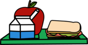 school lunch clipart