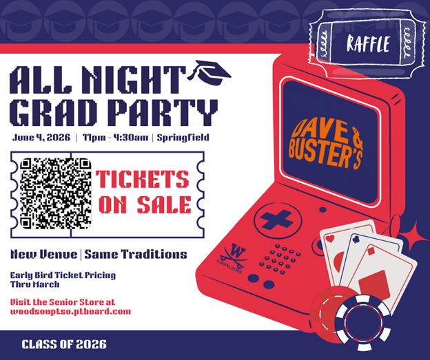 All Night Grad Party- June 4, 2026