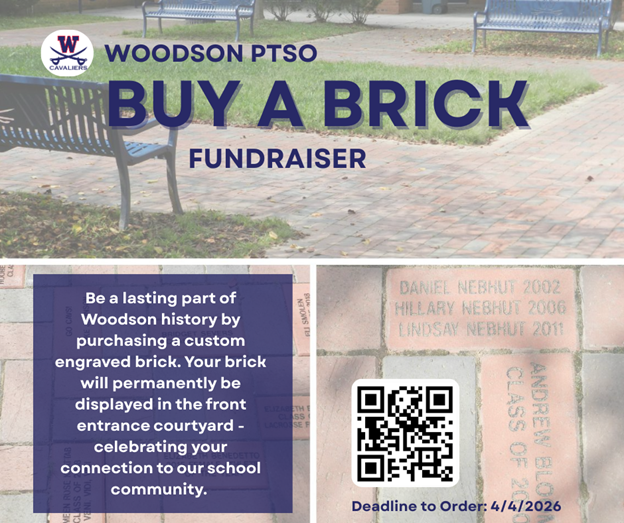 Buy a Brick Fundraiser at Woodson High School