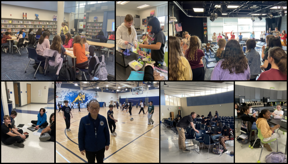 students at Rocky Run Middle School's After School Programs