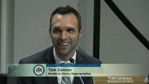 Tom Dannan speaking during March 19 meeting