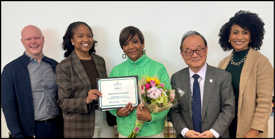 Outstanding staff member at Braddock Rd Elementary