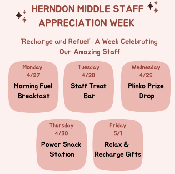 Staff Appreciation Week