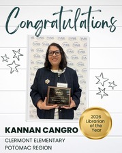 2026 Potomac Region Librarian of the Year