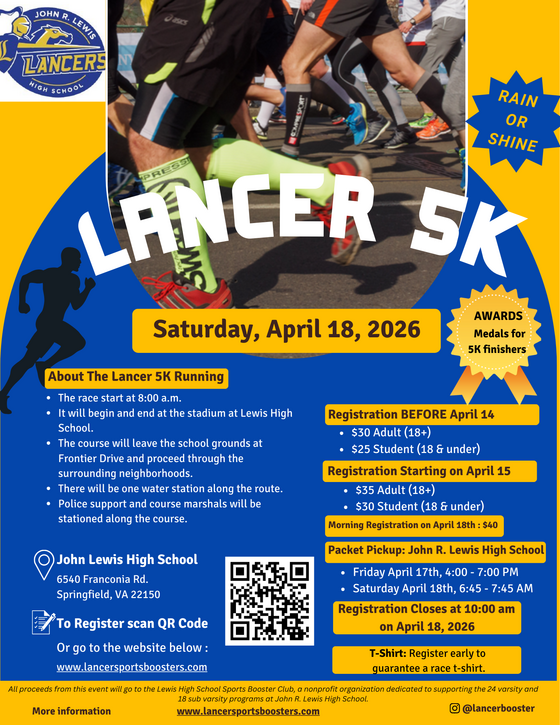 Lancer 5K Flyer