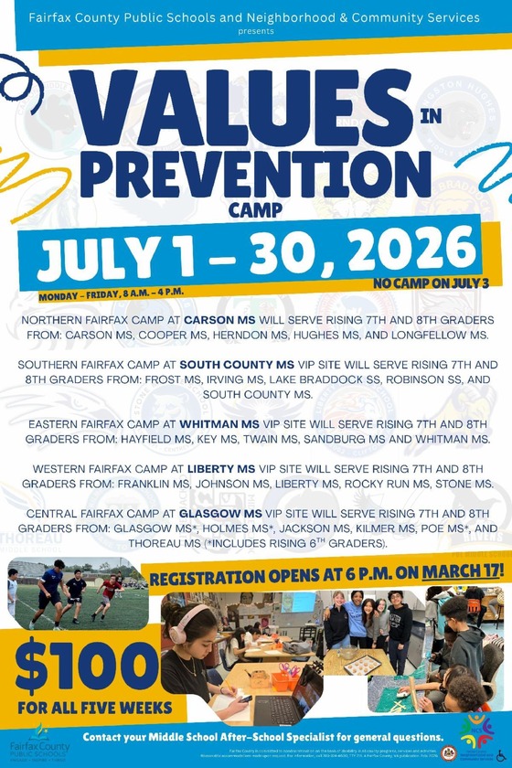 Values in Prevention Camp