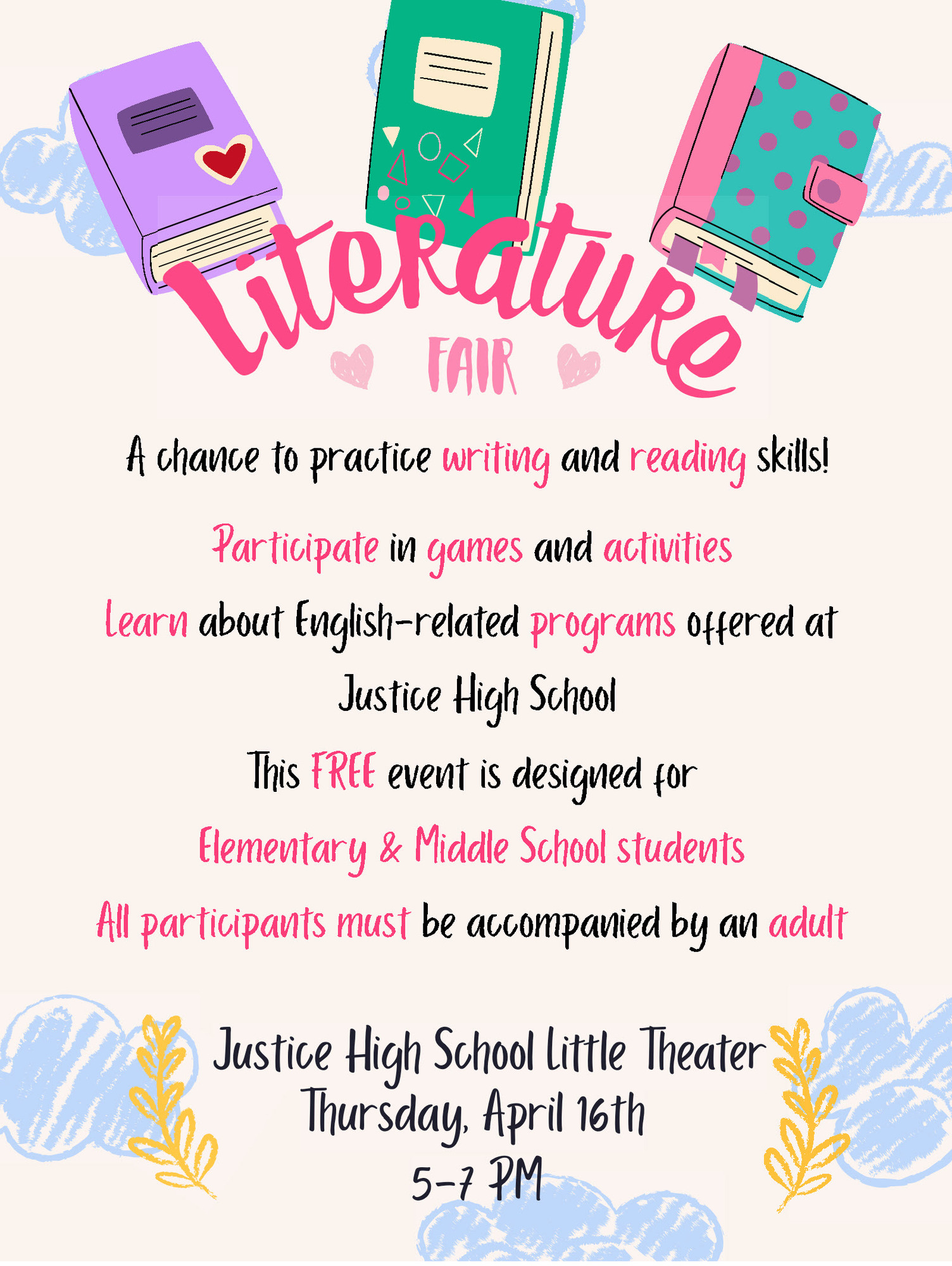 Justice Pyramid Literature Event