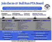 PTA logo and open positions