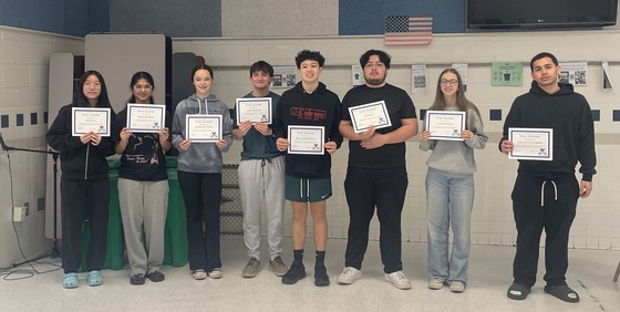 Students from Woodson High School for Cav Kudos