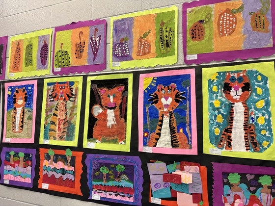 2nd Grade Art Show