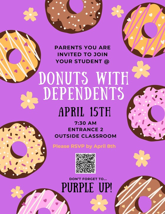 Donuts with Dependents Flyer