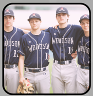4 baseball team players