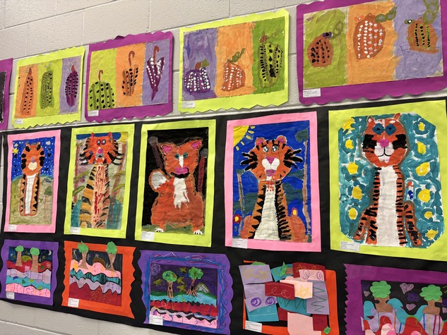 2nd Grade Art Work