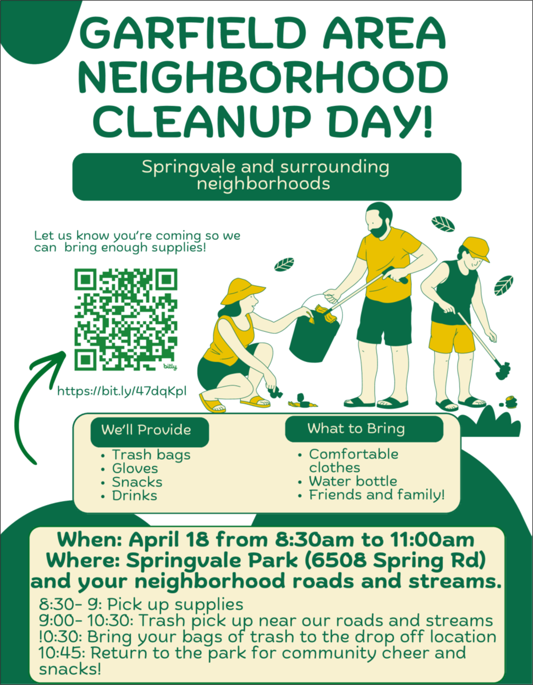 neighborhood cleanup day
