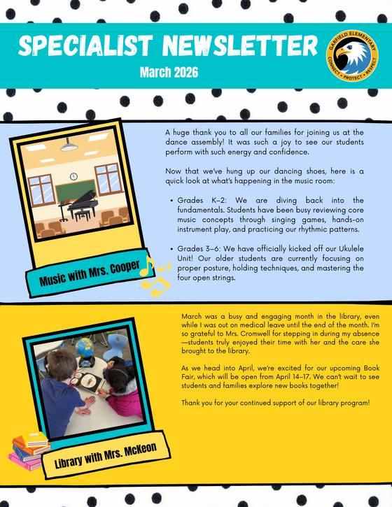 specialist newsletter