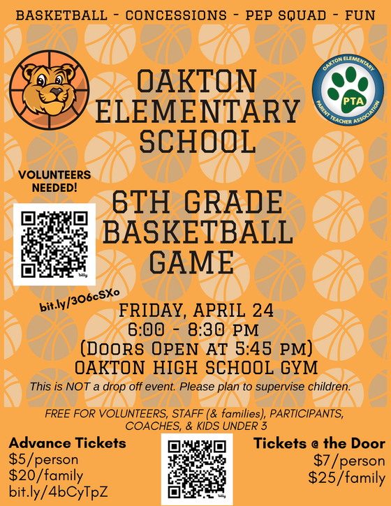 6th grade basketball game