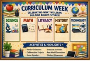 curriculum week bulletin for Halley 2026