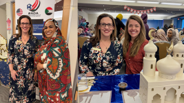 Melanie Meren at the SADA Ramadan Celebration