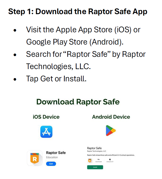 Raptor Safe