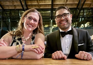 Melanie Meren and Jacob Harrer