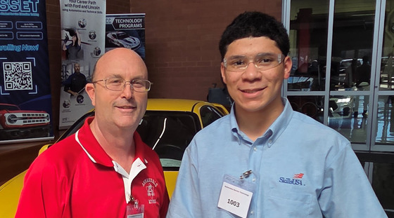 Gabe and Mr. O'dell