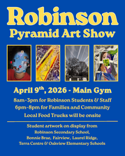 Robinson Art Show 4.9.26 6-8pm