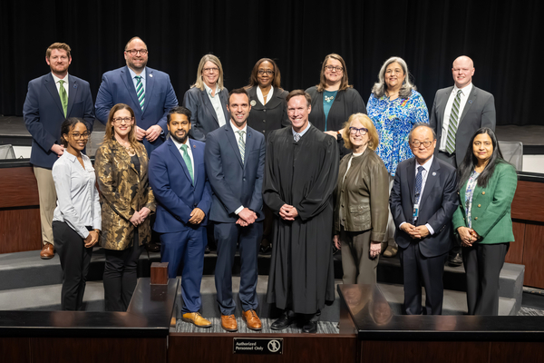 Tom Dannan Swearing In School Board photo
