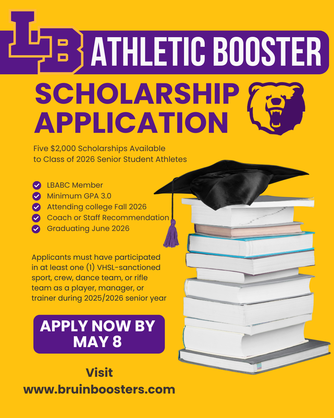LB Athletic Booster Club Scholarship