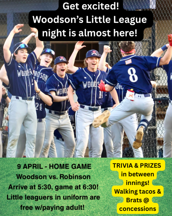 Woodson Little League Night
