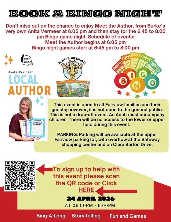 Book and Bingo Night Flyer