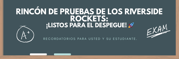Riverside Rockets Testing Corner Ready for Liftoff! (Spanish)