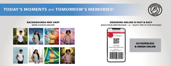 Picture day information