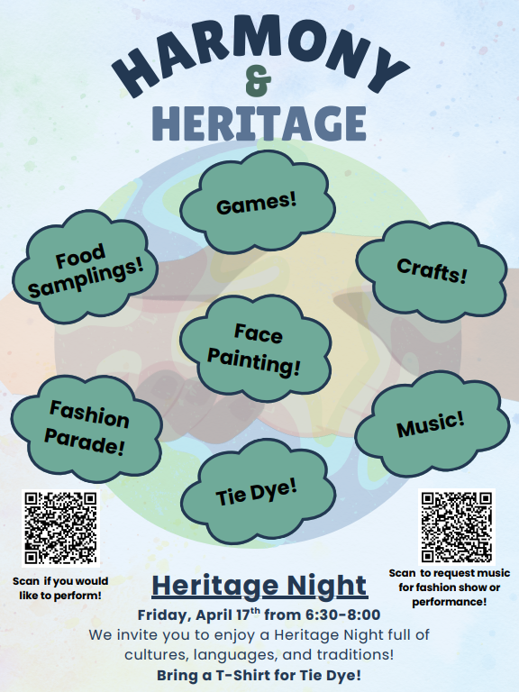Harmony and Heritage second flyer