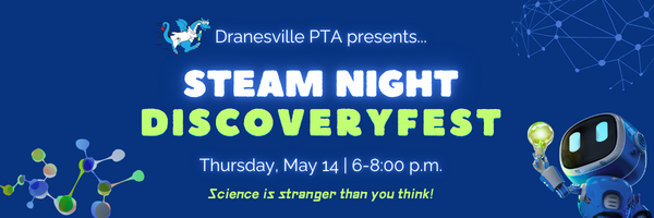 Dranesville PTA STEAM night banner