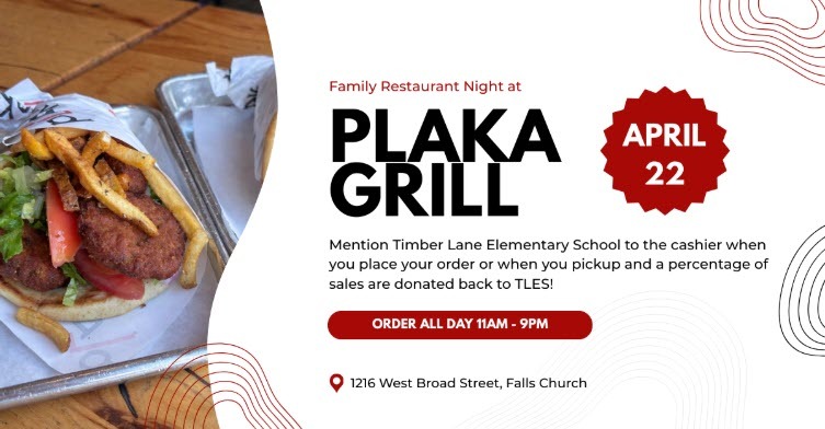 family restaurant night at plaka grill on april 22