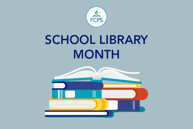School library month flyer