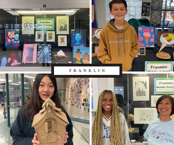 art show collage